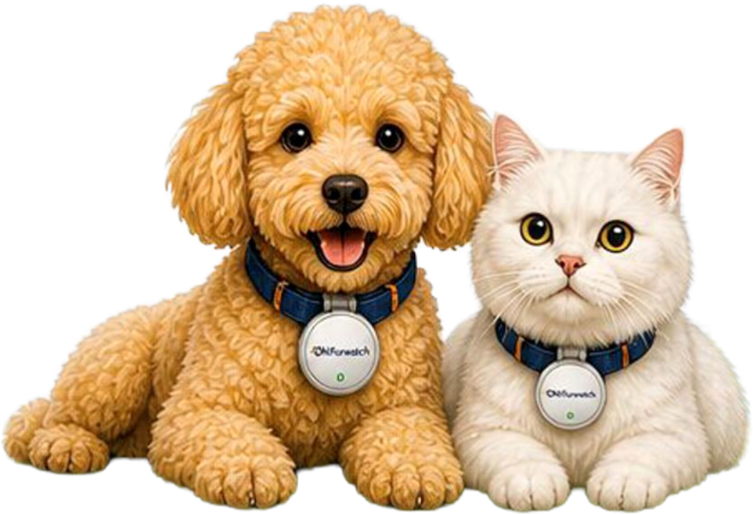 Duffy and Mochi safely home together